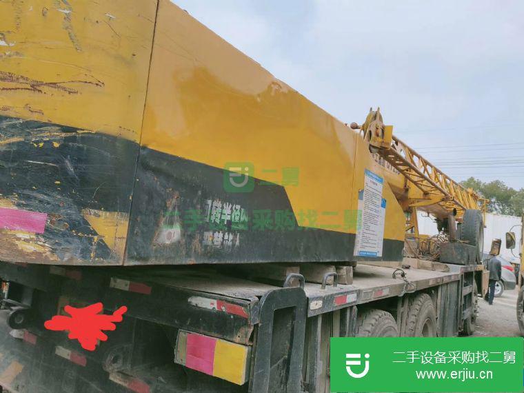 西藏出售二手9成新徐工汽車吊
