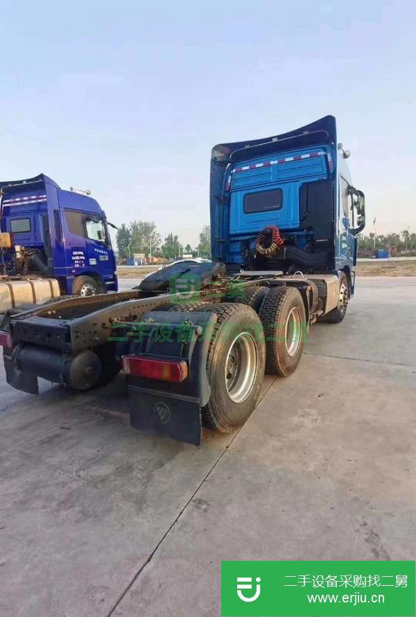 內蒙古出售二手國六歐曼470馬力牽引車