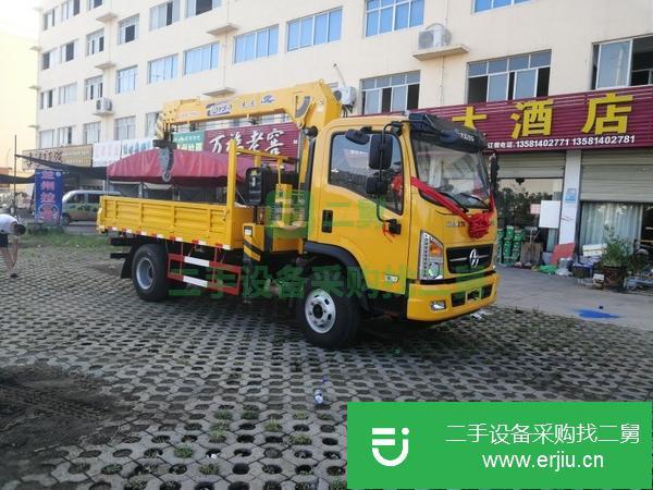 湖北出售二手大運5噸隨車吊