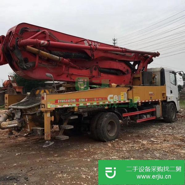 河南出售二手三一37米泵車