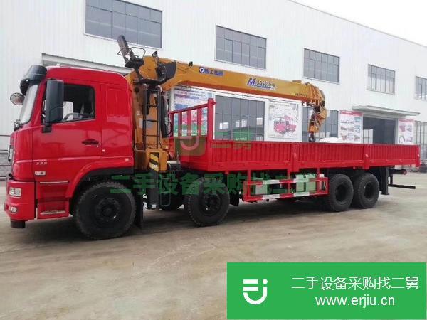 湖北出售二手東風(fēng)暢行D7L前四后八隨車吊
