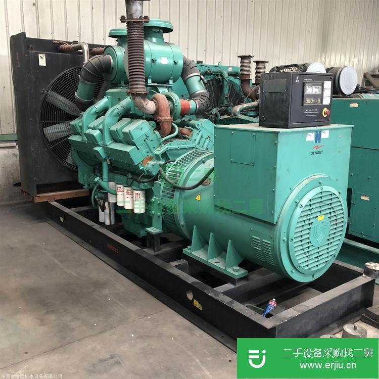 廣東出售二手九成新800KW康明斯發電機