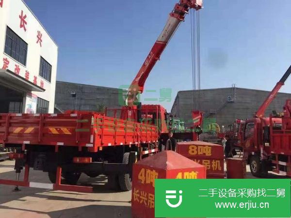 湖北出售二手東風華神T5單橋隨車吊