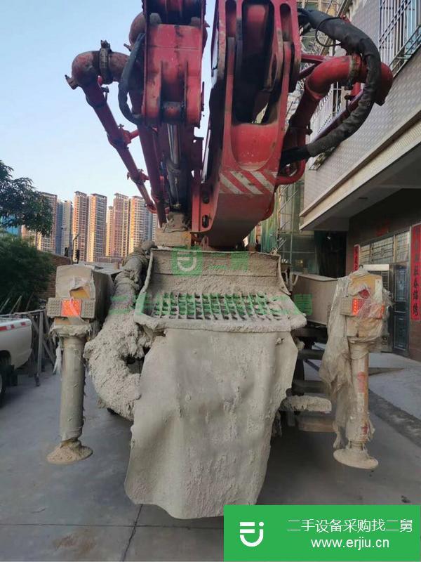 湖南出售二手三一37米泵車