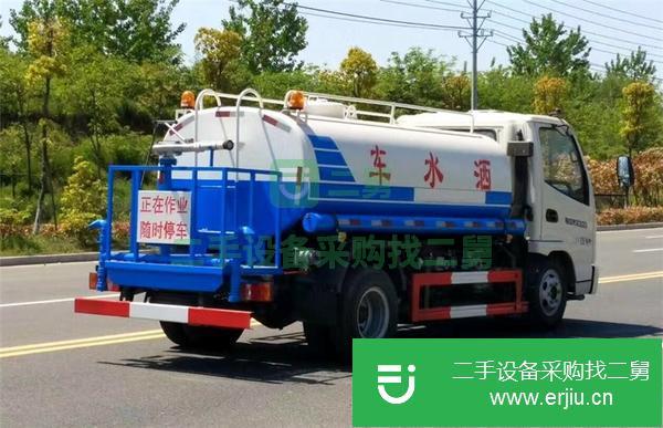 湖北出售二手東風5方灑水車