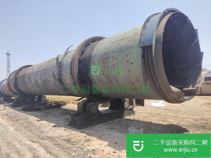 河南出售二手2.8×20米滾筒式煤泥烘干機