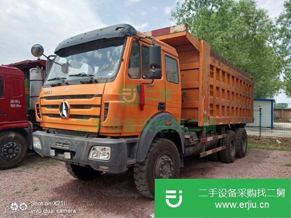 河北出售二手北奔重卡后八輪自卸車