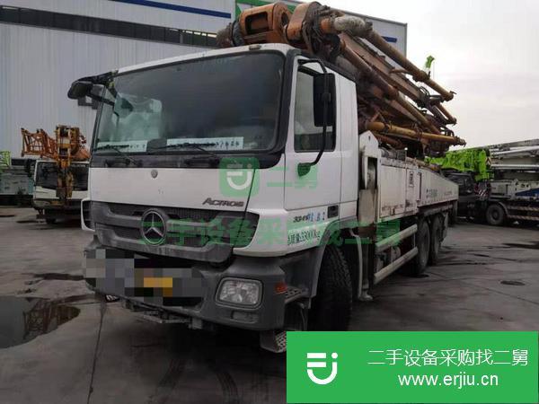 陜西出售二手中聯(lián)49米泵車