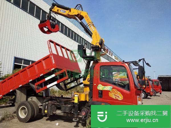 廣西出售二手重汽豪曼5噸隨車吊