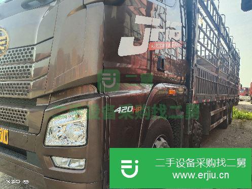 江西出售二手青島解放JH6倉柵貨車