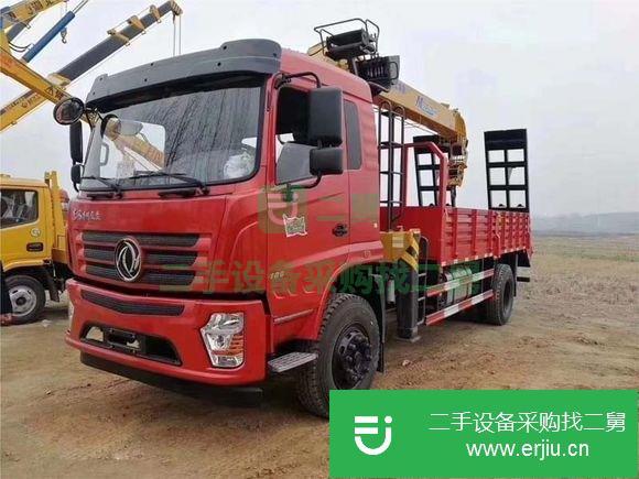 湖北出售二手單橋徐工8噸隨車吊