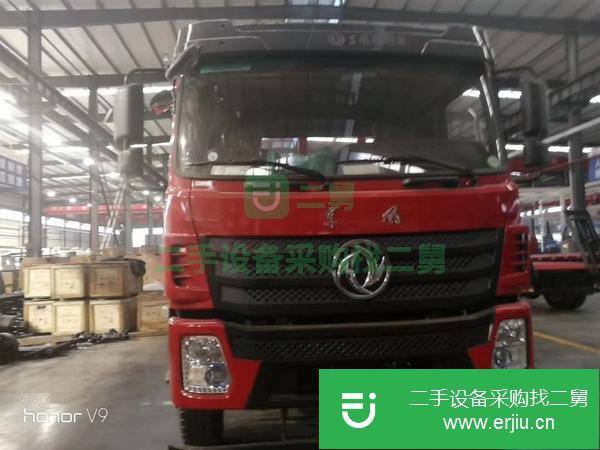 湖北出售二手東風D17前四后八挖機平板運輸車
