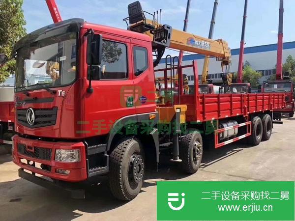 甘肅出售二手東風T5前四后八12噸隨車吊