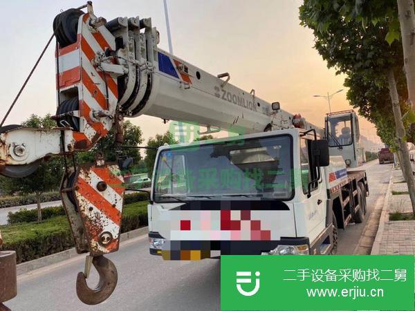 河北出售二手中聯(lián)藍色關(guān)愛20vF汽車吊