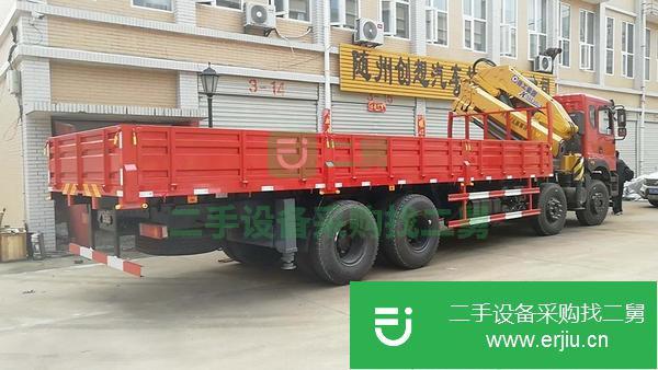 廣西出售二手東風12噸隨車吊