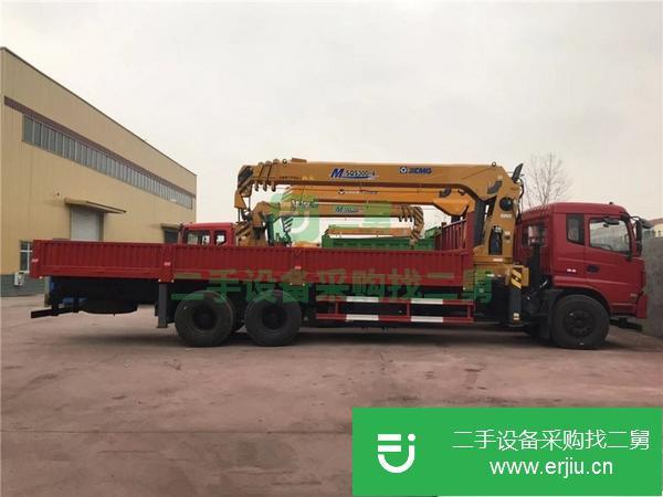 廣東出售二手東風單橋隨車吊10噸