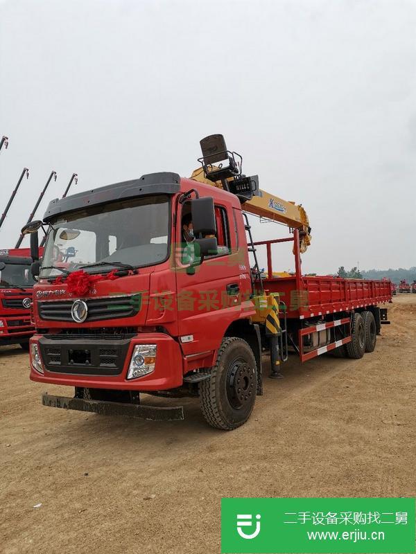貴州出售二手東風(fēng)隨車吊后八輪12噸