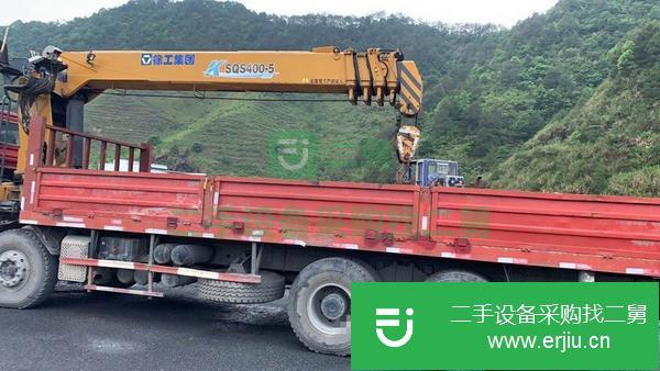 湖北出售二手前四后八徐工16噸隨車吊