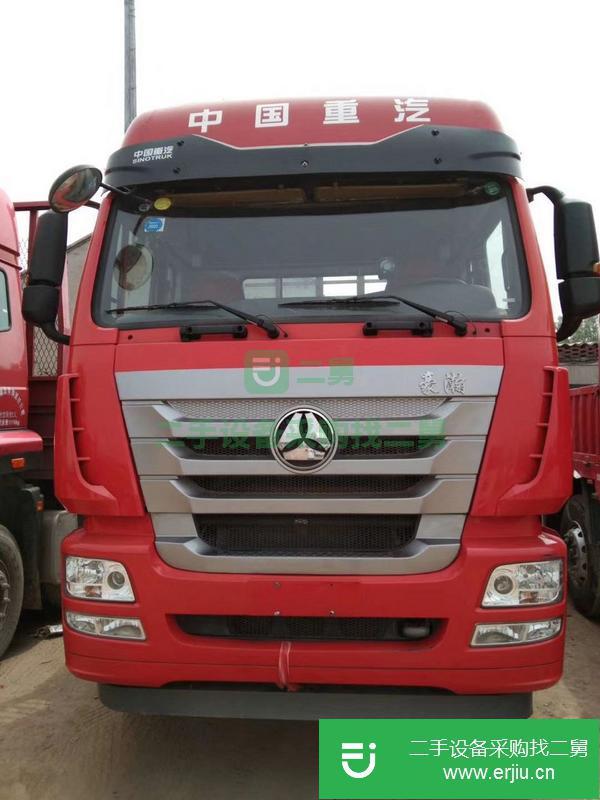 河北出售二手浩瀚380前四后八平板車