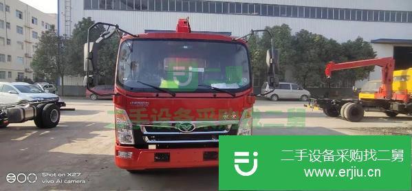 廣西出售二手重汽豪曼5噸隨車吊