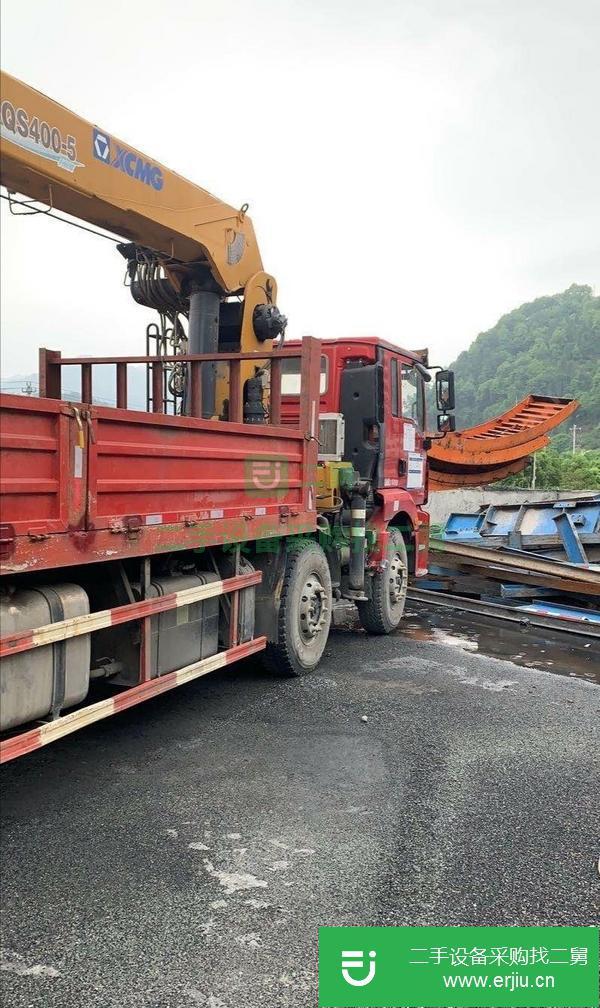 湖北出售二手前四后八徐工16噸隨車吊