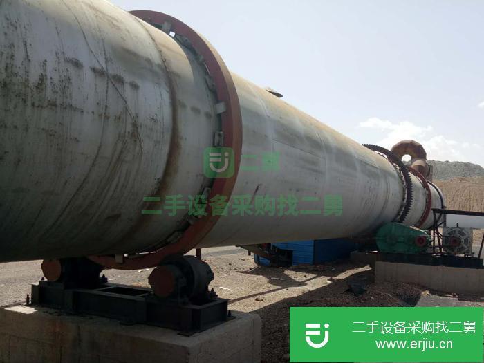 河南出售二手2.7×25米煤泥烘干機