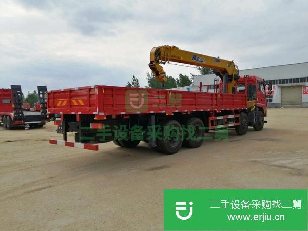 云南出售二手東風前四后八16噸隨車吊