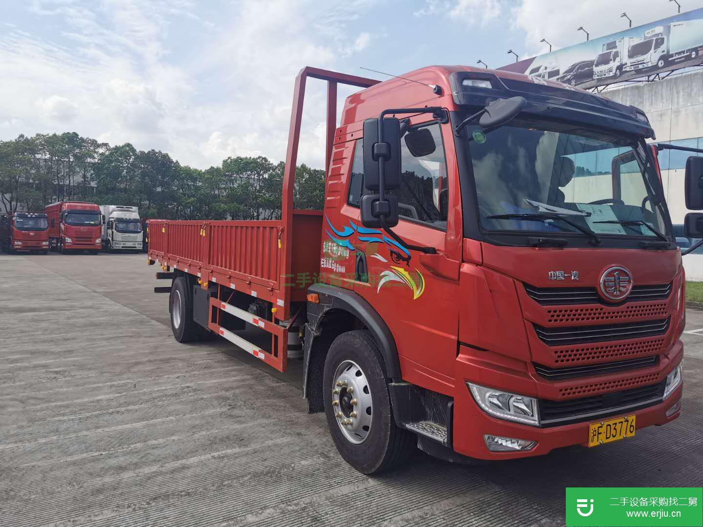 上海出售二手青島解放平板車