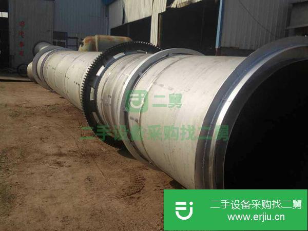 河南出售1.5×15米二手滾筒不銹鋼烘干機