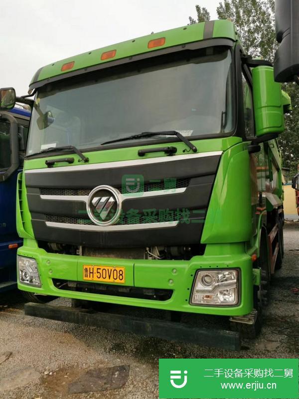 河北出售二手歐曼GTL后八輪自卸車