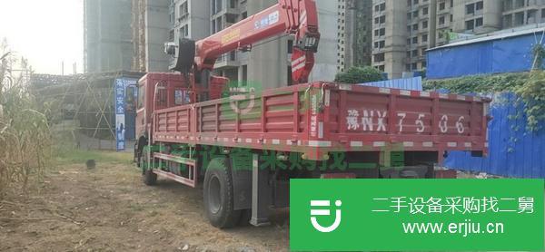 河南出售二手神力八噸隨車吊