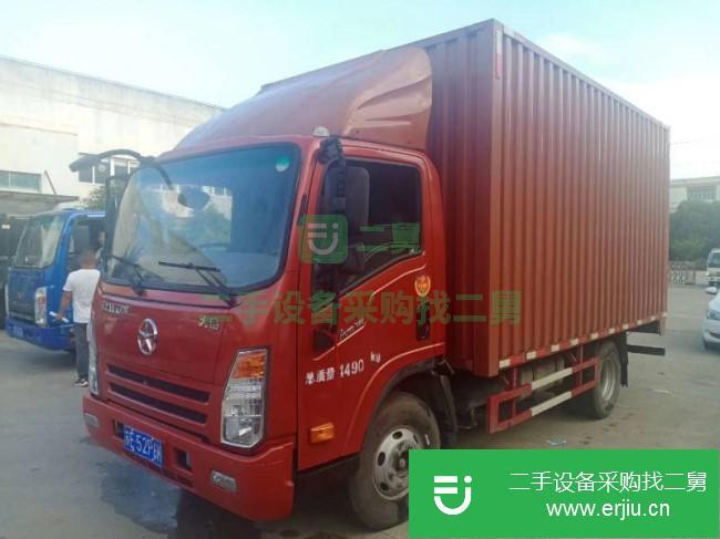 江蘇出售二手大運奧普力廂式貨車