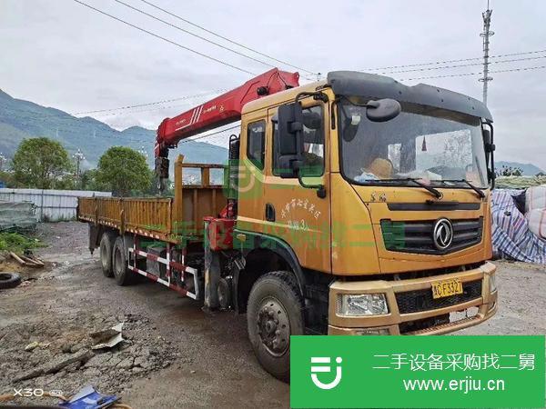 湖北出售二手三一14噸隨車吊