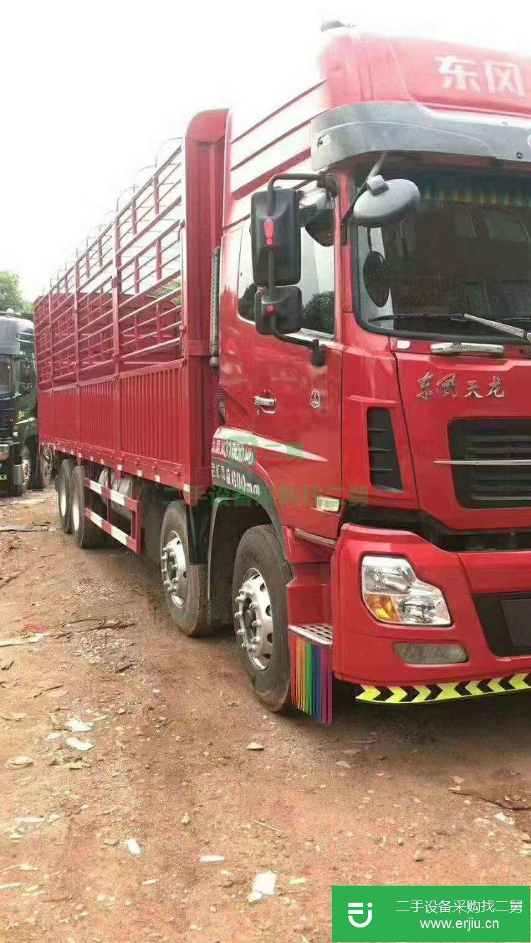 江西出售二手東風(fēng)天龍高欄載貨車