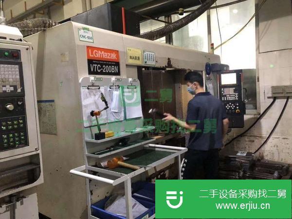 廣西出售二手馬扎克VTC-200BN立式加工中心