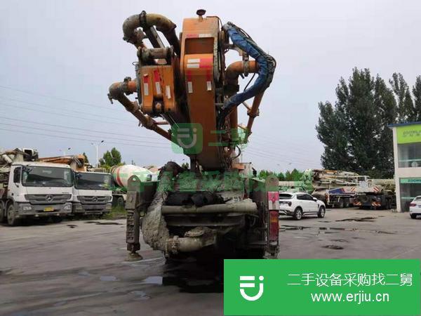 陜西出售二手中聯(lián)49米泵車