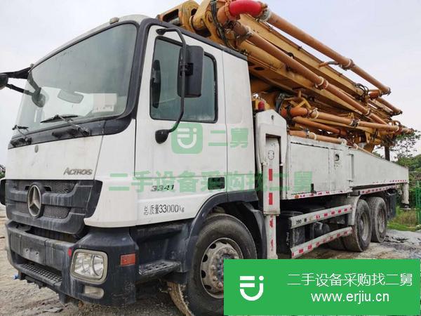 湖南出售二手中聯49米泵車