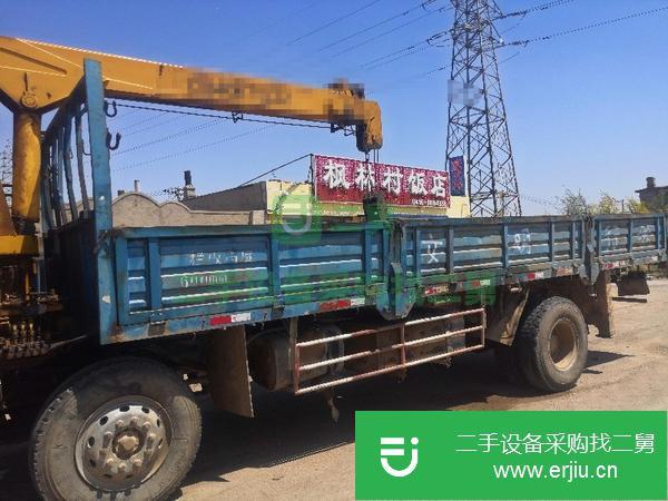 遼寧出售二手解放前四后四隨車吊