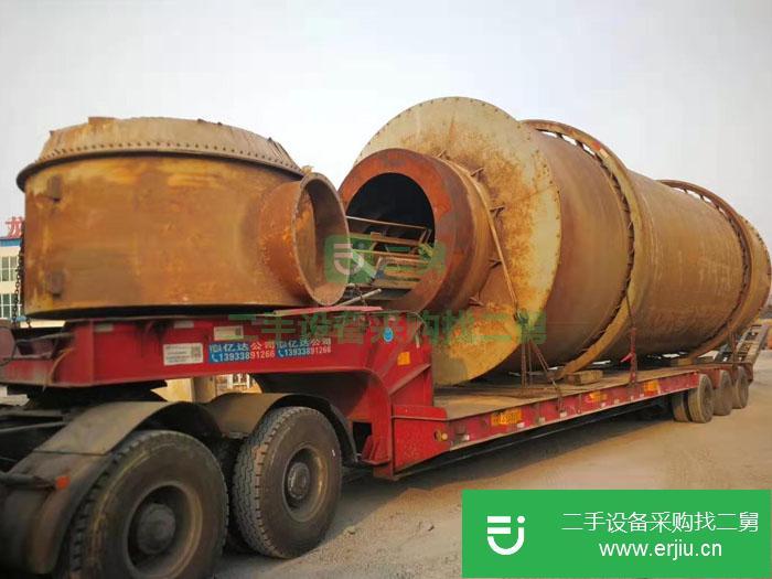 河南出售二手3.4×9米三筒烘干機(jī)