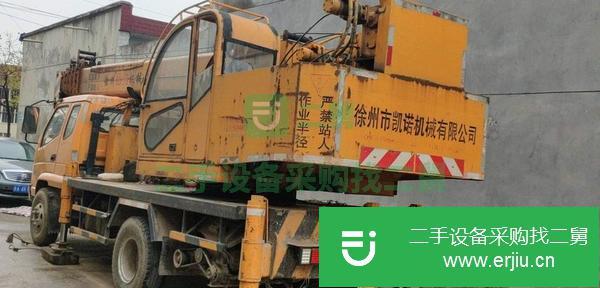 陜西出售二手徐工8噸吊車