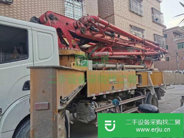 湖南出售二手三一37米泵車