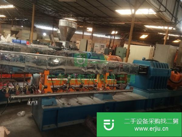 廣東出售二手雙螺桿造粒機(jī)