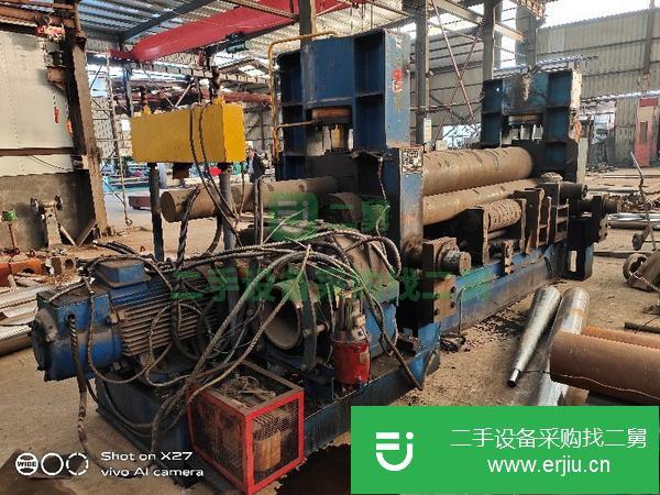 四川出售二手W11S-30*2500液壓數控全自動卷板機
