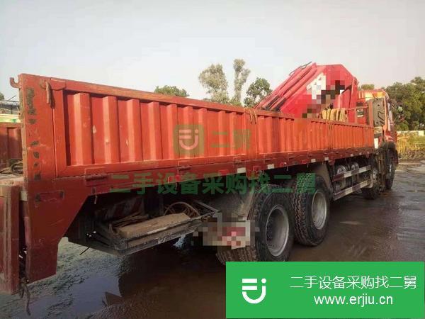 湖南出售二手25噸折臂吊車國五