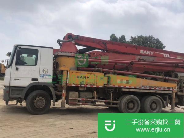 湖南出售二手三一37米泵車