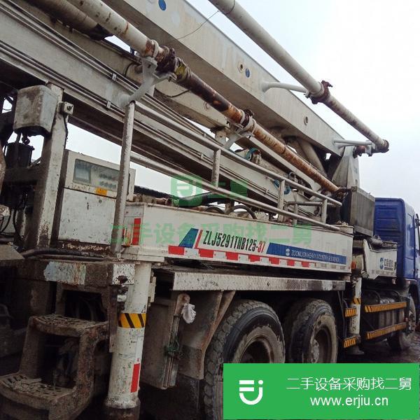 山東出售二手中聯37米泵車