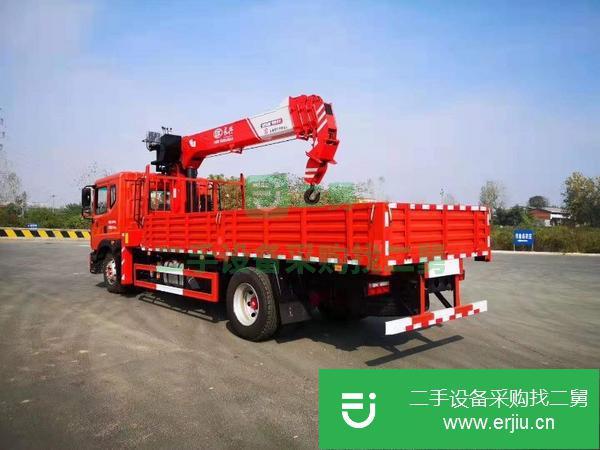 浙江出售二手東風多利卡8噸隨車吊