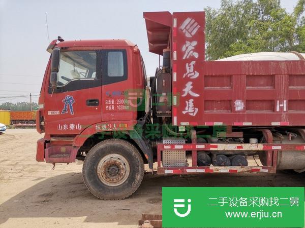 江蘇出售二手歐曼后八輪自卸車