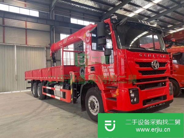 湖北出售二手12噸三一隨車吊