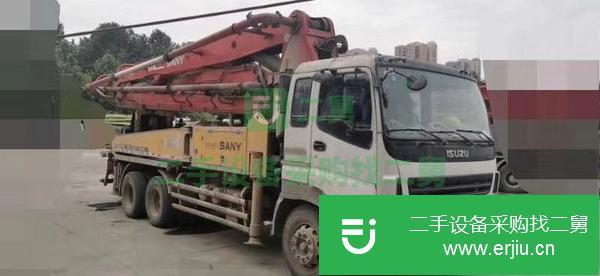 河北出售二手三一37米泵車